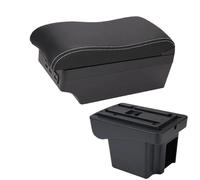 IPEVMLZ For C&hevrolet For NIVA Armrest Retrofit Parts Car Armrest Box Storage Box Car Interior Accessories Charging USB(A3 Black white 7USB)
