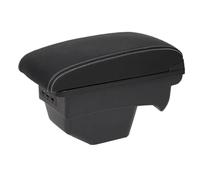 IPEVMLZ For Citroen C4 2011 Car Armrest Box Retrofit Parts Center Storage Box(A3 genuine leather 3USB)