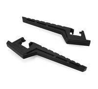 IPEVMLZ For CR 80 85 125 250 500R CRF 110R 150R 250R 450R All Year Passenger Footpegs Extensions Motorcycle Accessories(BLACK)