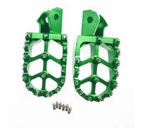 IPEVMLZ For CRF150F CRF230F CRF 150F 230F CRF 150 230 F CRF150 CRF230 F 230 Motorcycle Footrests Footpegs Foot Rests Pegs Pedals(Green)