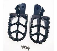 IPEVMLZ For CRF150F CRF230F CRF 150F 230F CRF 150 230 F CRF150 CRF230 F 230 Motorcycle Footrests Footpegs Foot Rests Pegs Pedals(BLACK)