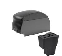 IPEVMLZ For Daihatsu For Sirion For Materia 2016 2017 2018 2019 2020 2021 Car Armrest Box Central Store Content Storage Box(B2 Black double)