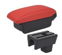IPEVMLZ For Daihatsu For Terios Car Armrest Box Center Console Interior Parts Accessories With USB(A4 red No USB)