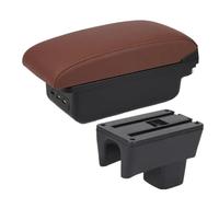 IPEVMLZ For Daihatsu For Terios Car Armrest Box Center Console Interior Parts Accessories With USB(B6 brown 3USB)