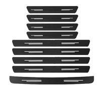 IPEVMLZ For Daihatsu For Terios For Sirion Yrv Carbon Fiber Sill Trunk Bumper Threshold Protector Auto Stickers Decals(9PC)