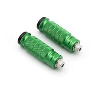 IPEVMLZ For Ducati For Monster 696 796 1100 S2R S4R S4RS Motorcycle Footpeg Pedal Footrest Foot Pegs Universal 8mm Foot Peg Rear set(Green)