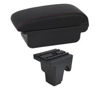 IPEVMLZ For F&ord For Focus 3 Mk3 2011 2012 2013 2014 2015 2016 2017 2018 2019 2020 Car Armrest Box Arm Rest Center Console Storage(C1 Red Line)