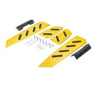 IPEVMLZ For Forza350 For FORZA 350 125 NSS 350 Motorcycle Accessories Footrest Footboard Step Footpad Pedal Plate Foot Pegs(Gold)