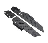 IPEVMLZ For Forza350 NSS350 For Forza 350 NSS 350 2018-2024 Motorcycle Footboard Steps Footrest Foot Pad Pedal Footrests Pads(BLACK)