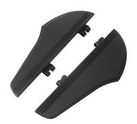 IPEVMLZ For Harley For Touring For Softail For Electra For Street For Road For Glide Front Driver Floorboards Motorcycle Foot pegs Footrest(BLACK)