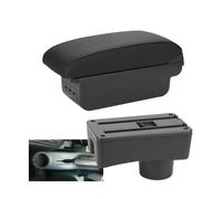 IPEVMLZ For Hyundai For Accent For Tagaz Car Armrest Box Armrest Interior Parts Details Center Storage Box(B2 black line 3USB)