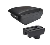 IPEVMLZ For Hyundai For Accent For Tagaz Car Armrest Box,Interior Parts Center Storage Box(H black line 4USB)