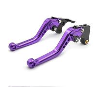 IPEVMLZ for Kawasaki ER-5 ER500 1999-2006 for VERSYS for Ninja 650 ER6F ER6N 2006-2008 Z750 2004-2006 Brake Clutch Lever(Purple,147mm)