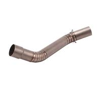 IPEVMLZ For KAWASAKI For Ninja ZX-10R ZX10R 2009-2020 Motorcycle Exhaust Modified Middle Link 51MM Pipe Moto Escape Slip On(Titanium Alloy B)