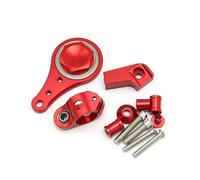 IPEVMLZ For Kawasaki ZX6R 2005-2006 CNC Aluminum Adjustable Motorcycle Steering Stabilizer Damper Bracket Mount Kit(Model M)