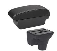 IPEVMLZ For Kia For Rio 4 Armrest For Kia For Rio For X-Line Car Armrest Box 2016 2017-2021 Car Accessories Interior Details(C3 Black white NO USB)