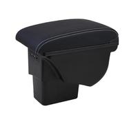 IPEVMLZ For Kia For Soul 2009 2010 2011 2012 2013 2014 Car Armrest Box Armrest Retrofit Parts Storage Box 3USB(A3 Artificial leather)