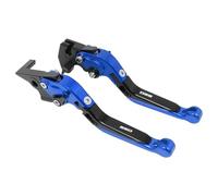IPEVMLZ for KYMCO AK550 2017-2021 Motorcycle Accessories Adjustable Extendable Handle Lever Folding Brake Clutch Levers(Blue Black)