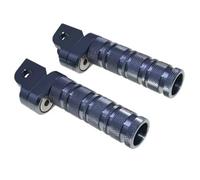 IPEVMLZ For Motorcycle CNC Pedal Foot Pegs FootRest Footpegs For Y&amaha MT10 MT09 MT07 MT03 MT25(Silver)