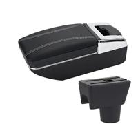 IPEVMLZ For N&issan For Terrano 3 2012 2013 2014 2015 2016 2017 2018 Central Armrest Box Car Storage Box(A3 white line No USB)