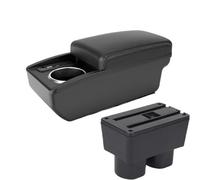 IPEVMLZ For N&issan For Tiida C11 For Tiida For Latio For Sylphy Interior Center Storage Box(B3 white line 6 usb)