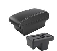 IPEVMLZ For Perodua For Axia 2023 Armrest Center Console Armrest Storage Box Car Accessories With Usb(A3 Black white NO USB)