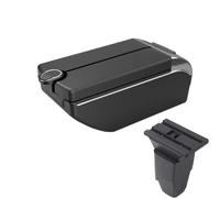 IPEVMLZ For PEUGEOT 206 For 206 Cc Cabrio Car Armrest Storage Box Interior Car Accessories(B2 Black line 7USB)