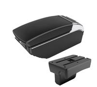 IPEVMLZ For Peugeot 307 I 2001 2002 2003 2004 2005 2006 2007 2008 Armrest Box Storage Box Interior Auto Parts(A3 Black white 7USB)