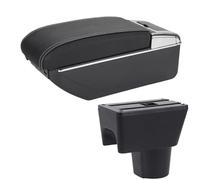IPEVMLZ For R&enault For Duster Car Armrest Box For Oroc 2012 2013 2014 2015 2016 2017 2018 Car Armrest Box Storage Box Parts(B3 Black white 7USB)
