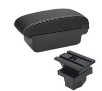 IPEVMLZ For S&koda For Octavia For Yeti Mk2 2005-2012 Car Armrest Storage Box Car Accessories Retrofit Interior Parts USB(C3 Black white NO USB)