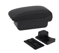 IPEVMLZ For Suzuki For Baleno Armrest Box Center Console Modification Accessories Cup Holder USB Interface(A2 black line No USB)