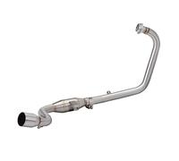 IPEVMLZ For Suzuki For Gixxer 150 155 Stainless Steel Motorcycle Exhaust Pipe Integrated Exhaust Pipe With Oxygen Port Catalytic Converter