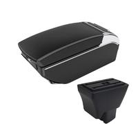 IPEVMLZ For Tata For Tiago Car Armrest With USB Center Console Storage Box Accessories Car Decoration(Black white 7 USB)