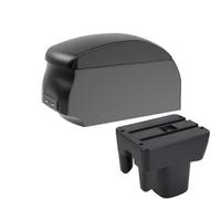 IPEVMLZ For TOYOTA For AVANZA 2009 2010 2011 2012 2013 2014 2015 Armrest Box Center Storage Box Internal Retrofit Car Accessories(A2 Black single)