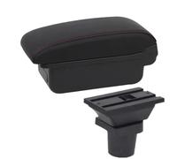 IPEVMLZ For Toyota For RAV4 Car Armrest Box Interior Parts Storage Box(A1 red line No USB)