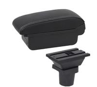 IPEVMLZ For Toyota For RAV4 Car Armrest Box Interior Parts Storage Box(A3 white line No USB)