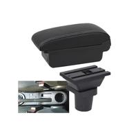 IPEVMLZ For Toyota For Urban Cruiser Armrest Box For Ist Armrest Box Centre Storage Box(A1 Black white NOUSB)