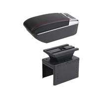 IPEVMLZ For Vauxhall For Opel For Adam For Astra J H G For Corsa D C GTC For Mokka X Car Armrest Box Centre Console(B1 red line NO USB)