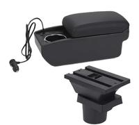 IPEVMLZ For VW UP Armrest Box For S&koda For Citigo For VW UP For Seat Mii Car Armrest Auto Storage Box Cup Holder(A2 Fast charging)