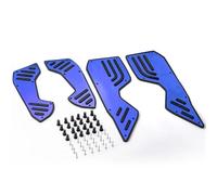 IPEVMLZ For Y&amaha For NMAX 155 For Nmax155 N-MAX155 2020-2024 Motorcycle Footboard Plate Anti Slip Foot Pedals(Blue)