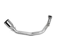 IPEVMLZ For Y&amaha GY6 125CC 150CC 200CC Motorcycle Scooter Exhaust 51MM Front Pipe With Oxygen Port Modification Accessories
