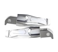 IPEVMLZ For Y&amaha MT-07 2013 2014 2015 2016 2017 2018 2019 CNC Motorcycle Rear Passenger Foot Peg Footrests Footpeg Pedal(Silver)