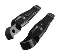 IPEVMLZ For Y&amaha TMAX530 TMAX560 TMAX530 DX SX Foot Rests Motorcycle Rear Passenger Footrests Pegs Rear Pedals Accessories(BLACK)