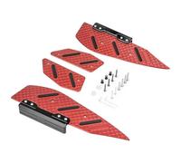 IPEVMLZ For Y&amaha XMAX300 xmax300 2017-2025 Footrests Foot Pedal Footboard Foot Plate Motorcycle Accessories(RED)