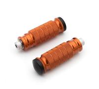 IPEVMLZ For Y&amaha YZF R1 R3 R6 R125 FZ1 FZ8 MT-07 MT09 Motorcycle Footrest Footpeg Rearset Foot Peg Pedal Accessories Modified Part(Orange)
