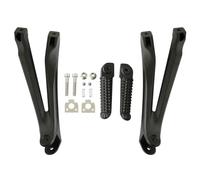 IPEVMLZ For Y&amaha YZF R1 YZFR1 2004 2005 2006 2007 2008 Motorcycle Rear Footrest Foot Pegs Bracket Set(Matt black)