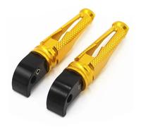 IPEVMLZ For Y&amaha YZF R3 MT03 MT25 R25 R15 Motorcycle CNC Passenger Footrests Rear Foot Pegs Peda Accessories(Gold)