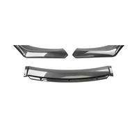 IPEVMLZ Front Bumper Splitter Lip For A5 S5 A4 A6 2012 2013 2014 2015 2016 Car Lower Blade Spoiler Body(Carbon Look)