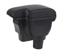 IPEVMLZ Integrated Armrest Box Suitable For Modern For Hyundai For Yuena Central Armrest Box With USB Charging Port(Black Black line)