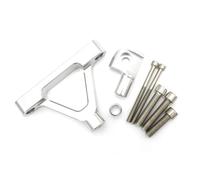 IPEVMLZ Motorcycle Accessories Adjustable Steering Damper Bracket Mounting Kit For KAWASAKI ZX6R ZX-6R 2007 2008 Aluminum Alloy(Model I)